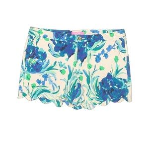Lilly Pulitzer scalloped shorts
